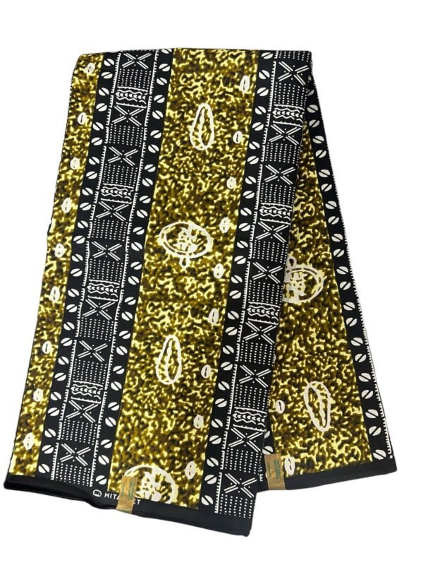 Tecido Africano Estampado Real Wax Referência: KH 0010A