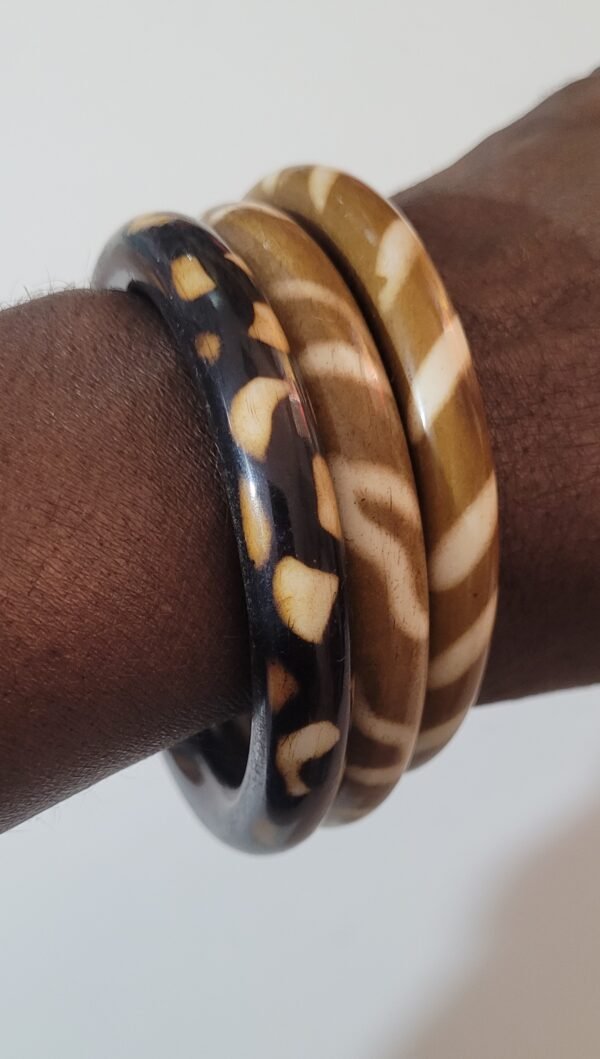 Conjunto de 3 Pulseira de ossos