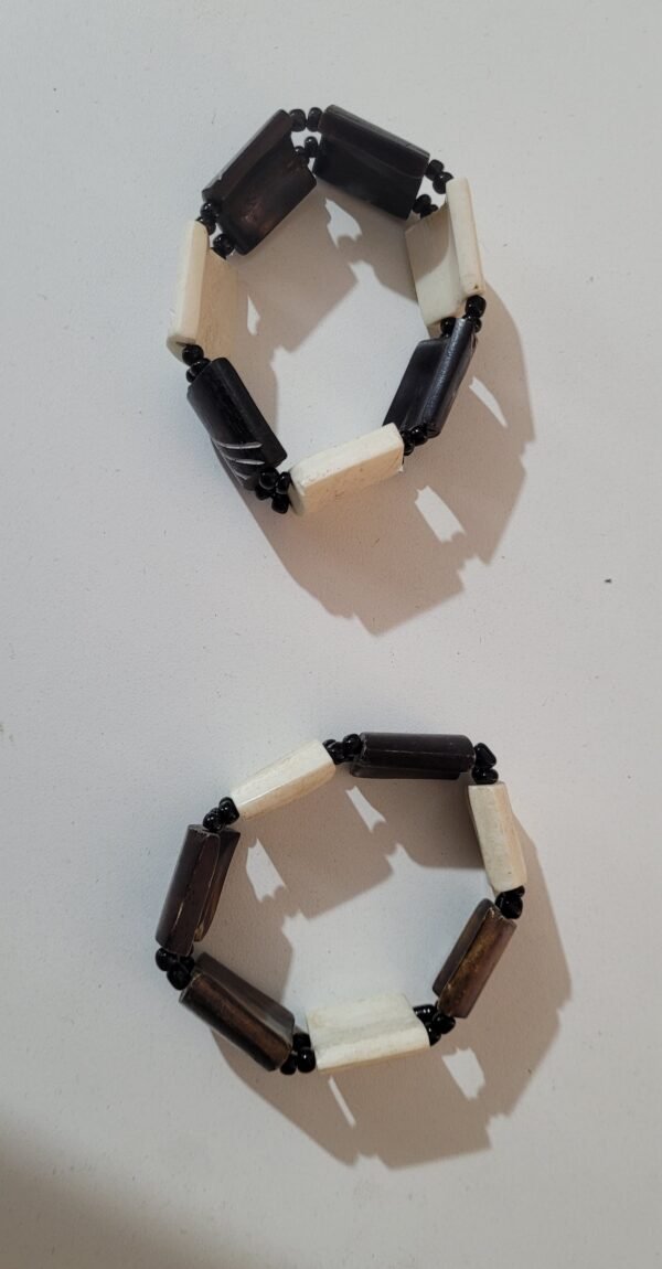 Pulseira africana de ossos - Imagem 3