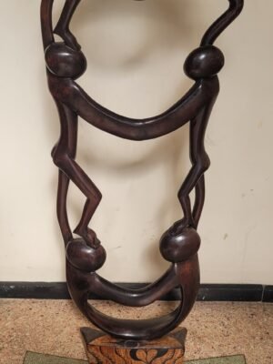 Escultura De Madeira Casais para Decoraçao