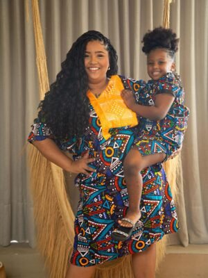 Vestido feminino moda africana