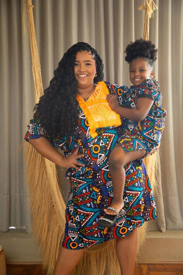 Vestido feminino moda africana - Imagem 2