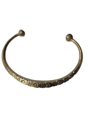 Bracelete de Bronze africana