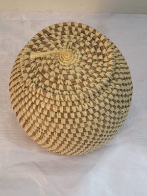 Cesto de Balaio de Palha Africana