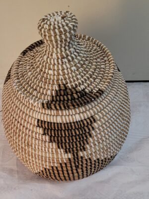 Cesto Balaio de Palha Africana