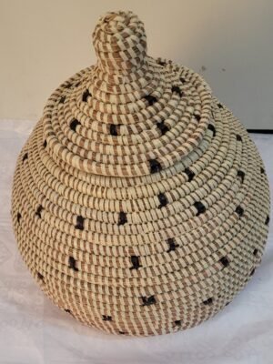 Cesto Balaio de Palha Africana