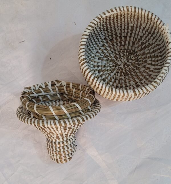 Cesto Balaio de Palha Africana - Imagem 4