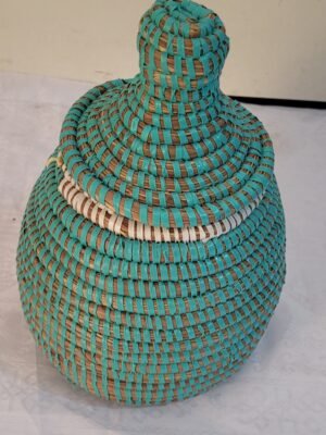 Cesto Balaio de Palha Africana