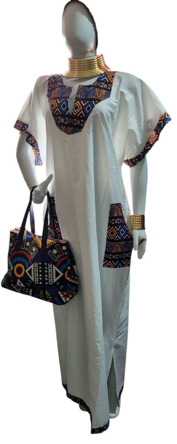 Vestido feminino moda africana - Imagem 3