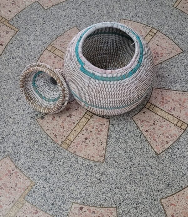 Cesto Balaio de Palha Africana - Imagem 2