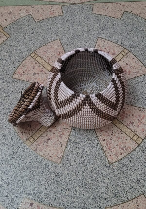Cesto Balaio de Palha Africana - Imagem 2