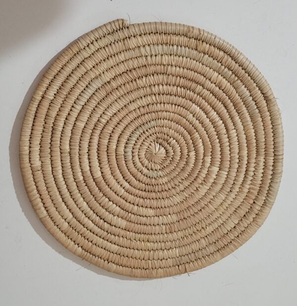 Cesto Decorativo de Palha 30cm