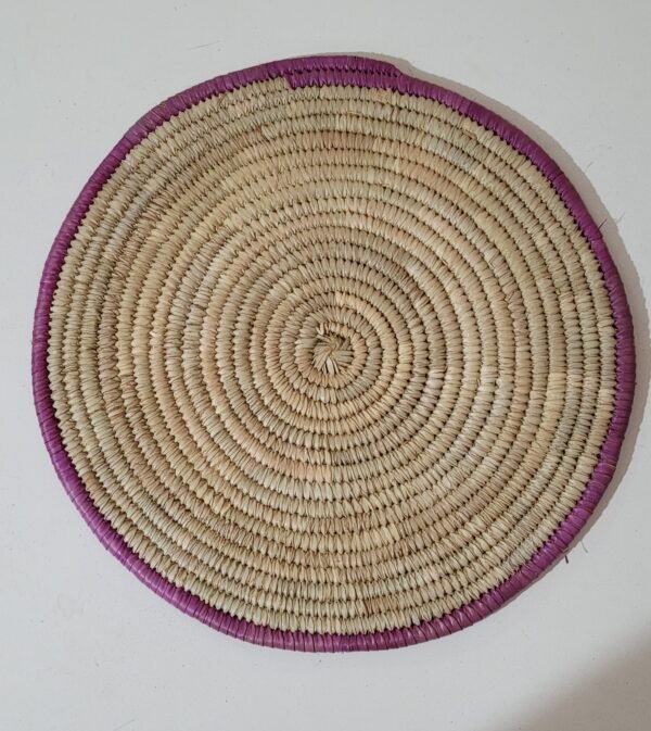 Cesto Decorativo de Palha 29cm