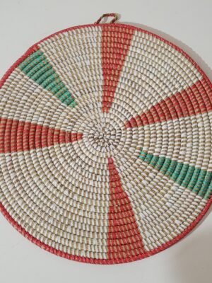Cesto Decorativo de Palha 38cm
