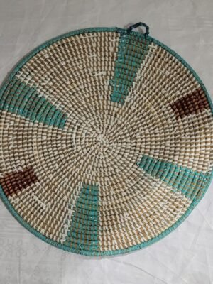 Cesto Decorativo de Palha 37cm