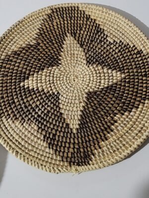 Cesto Decorativo de Palha 37cm