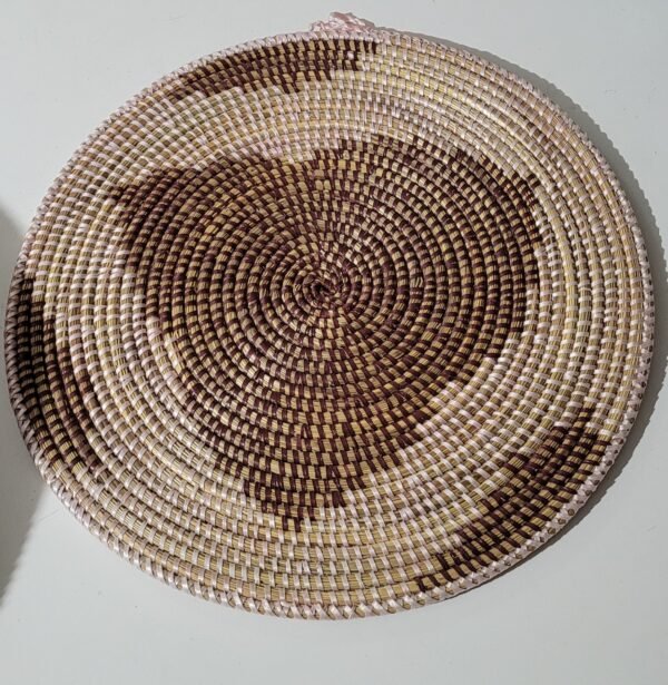 Cesto Decorativo de Palha 37cm