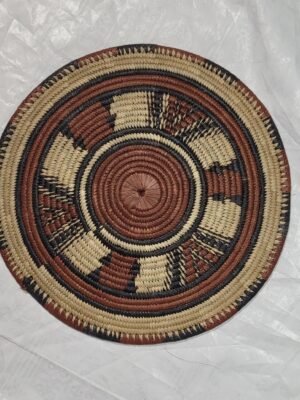 Cesta de parede de palha 37cm